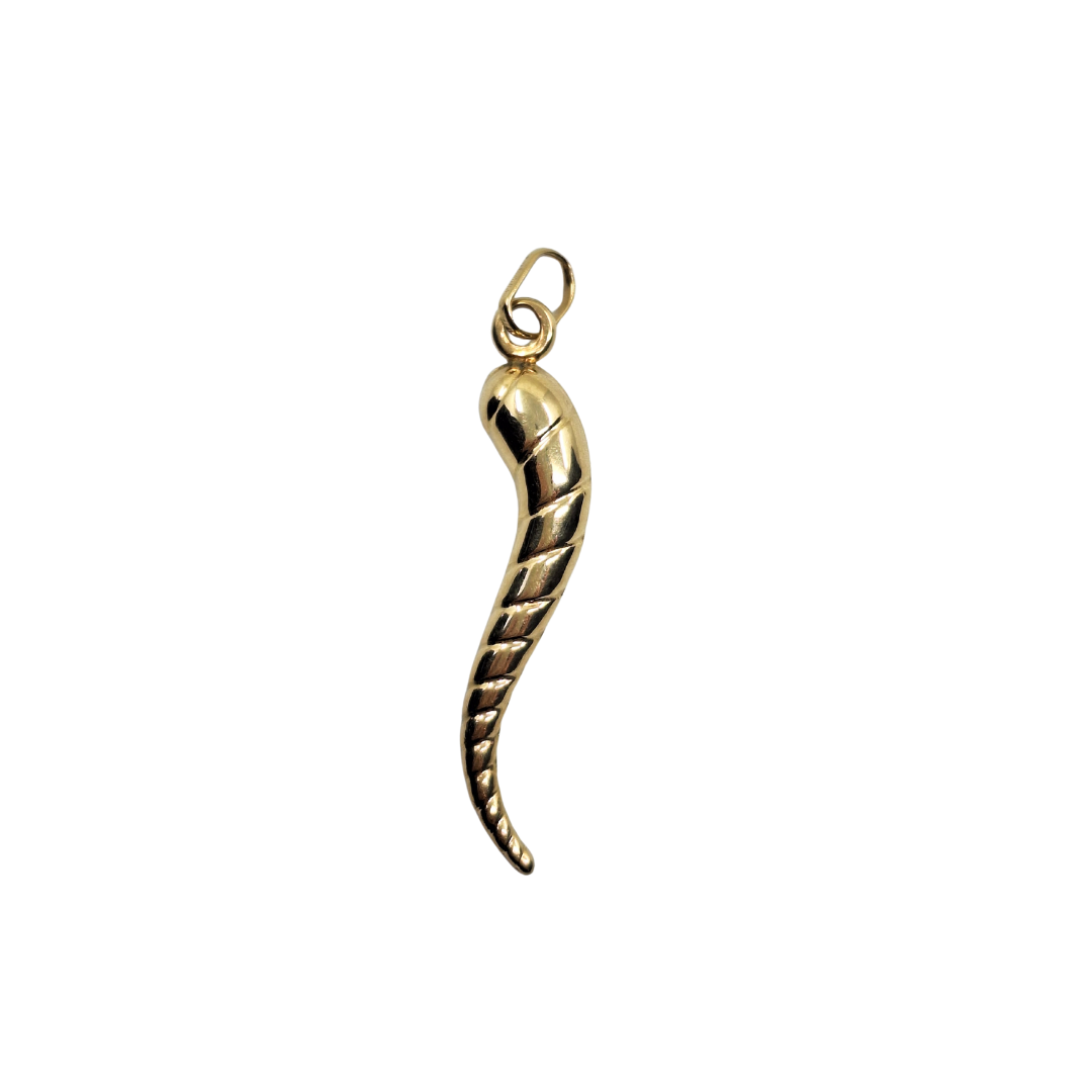 9ct Yellow Gold Horn Of Life Pendant