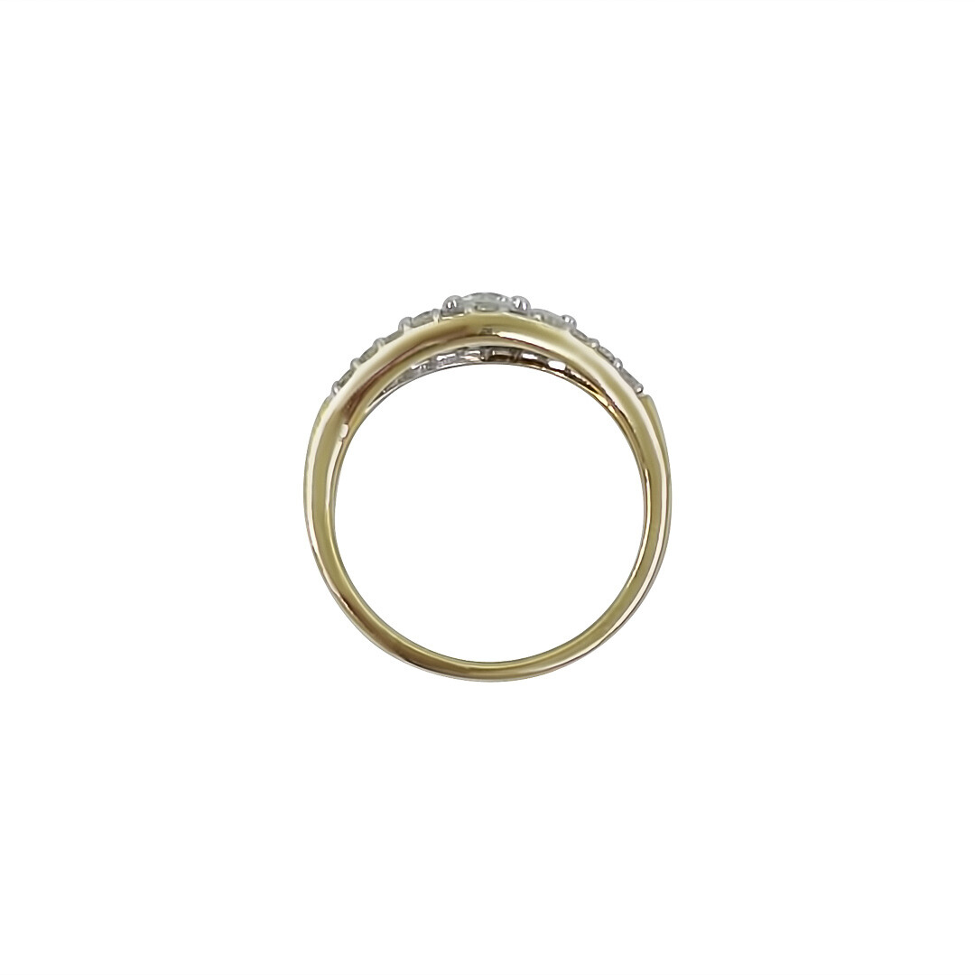 9ct Yellow Gold Diamond Ring 0.50ct