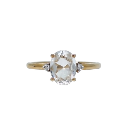 9ct Yellow Gold Ratanakiri Zircon Ring