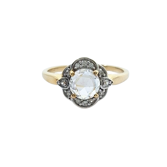 9ct Yellow Gold Ratanakiri Zircon Ring 1.09ct