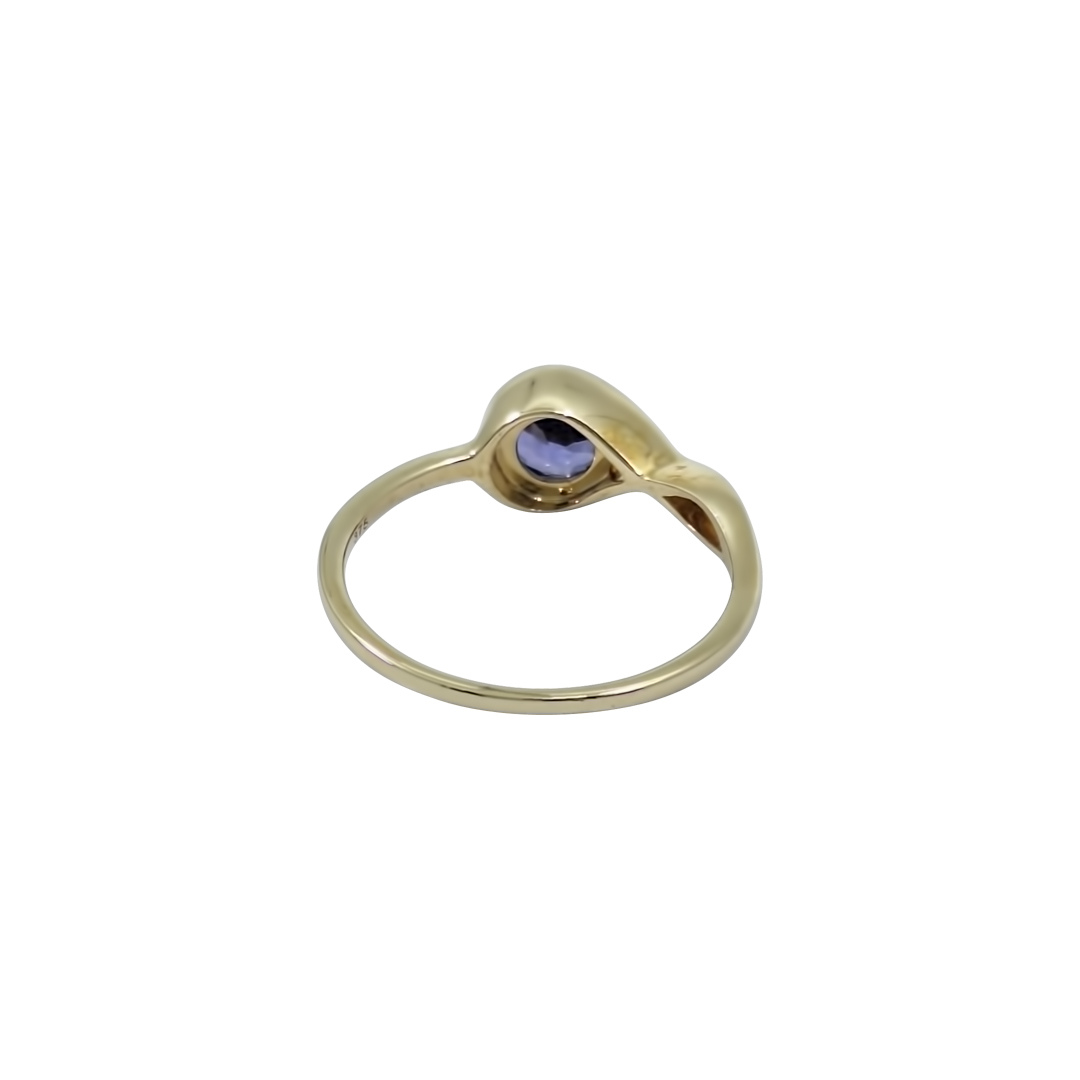 9ct Yellow Gold Tanzanite Ring 0.95ct