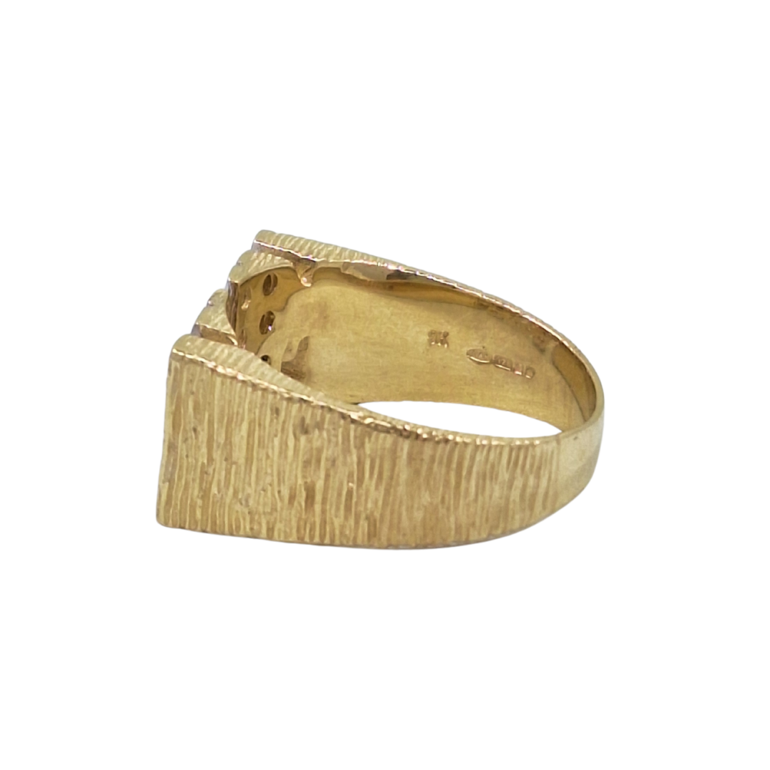 9ct Yellow Gold Cubic Zirconia Mum Ring