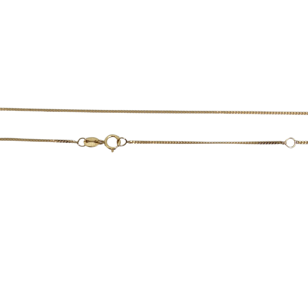 9ct Yellow Gold Teardrop Diamond Cluster Pendant 0.50ct