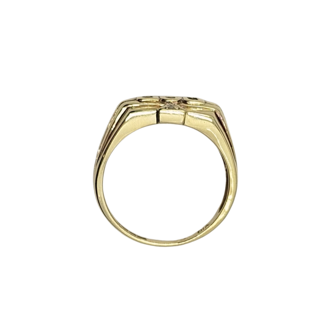 9ct Yellow Gold Dad Ring