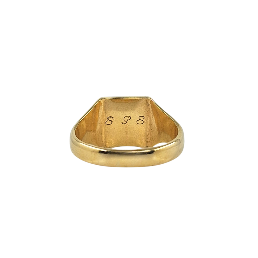 9ct Yellow Gold Square Signet Ring
