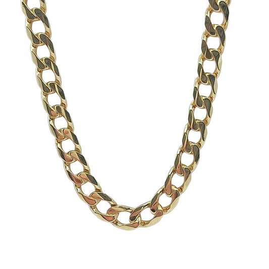 9ct Yellow Gold Curb Chain 26"