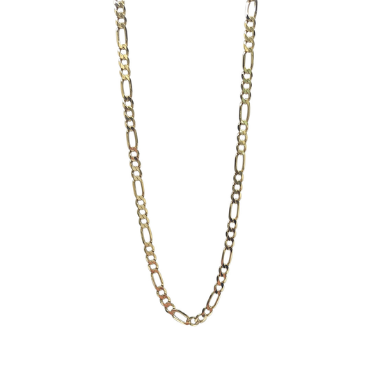 9ct Yellow Gold Figaro Chain 26"