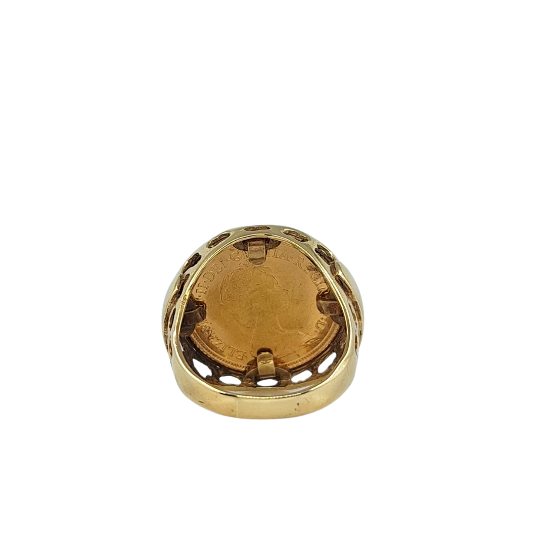 1982 Half Sovereign Ring