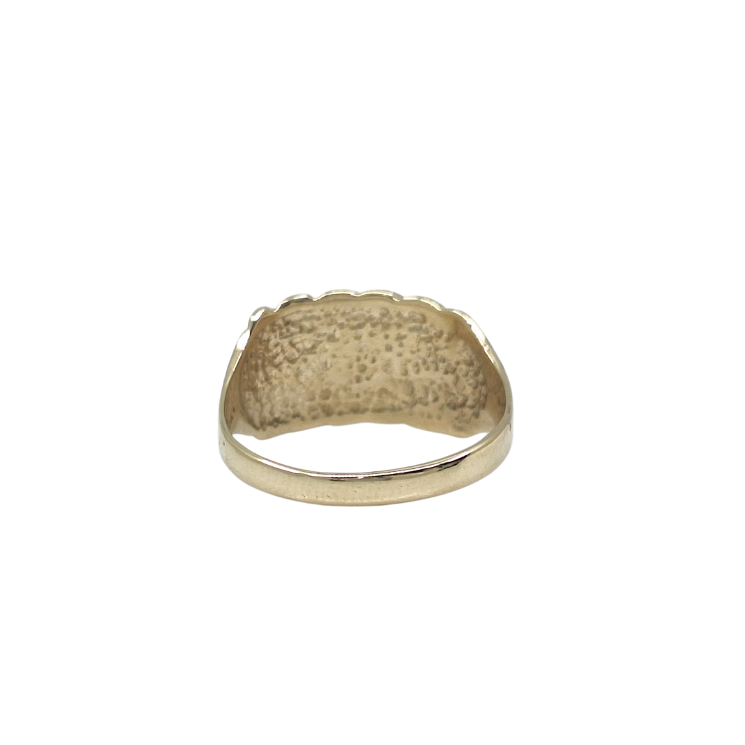 9ct Yellow Gold Keeper Ring