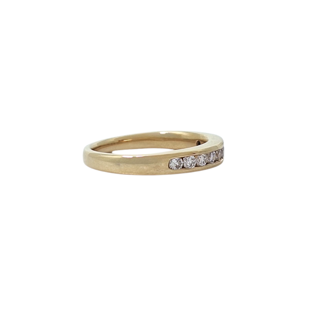 14ct Yellow Gold Diamond Eternity Ring