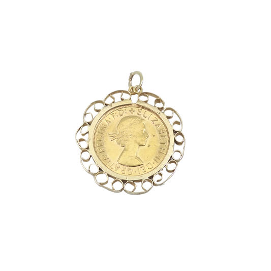 Full Sovereign Pendant 1968