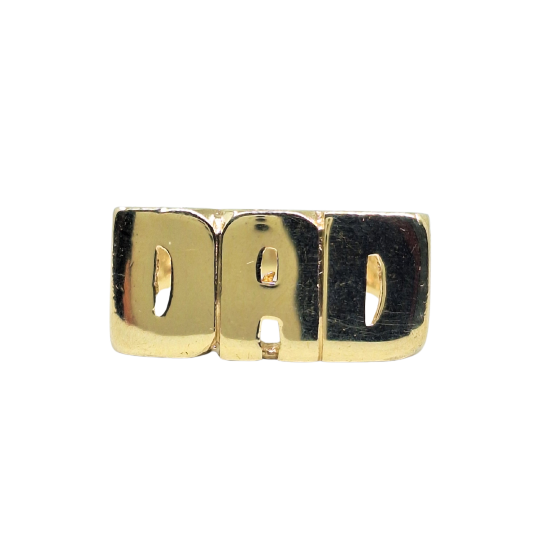 9ct Yellow Gold Dad Ring