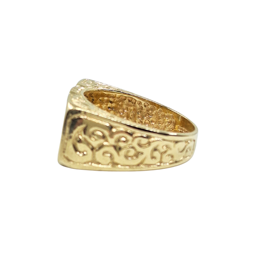 9ct Yellow Gold Dad Ring