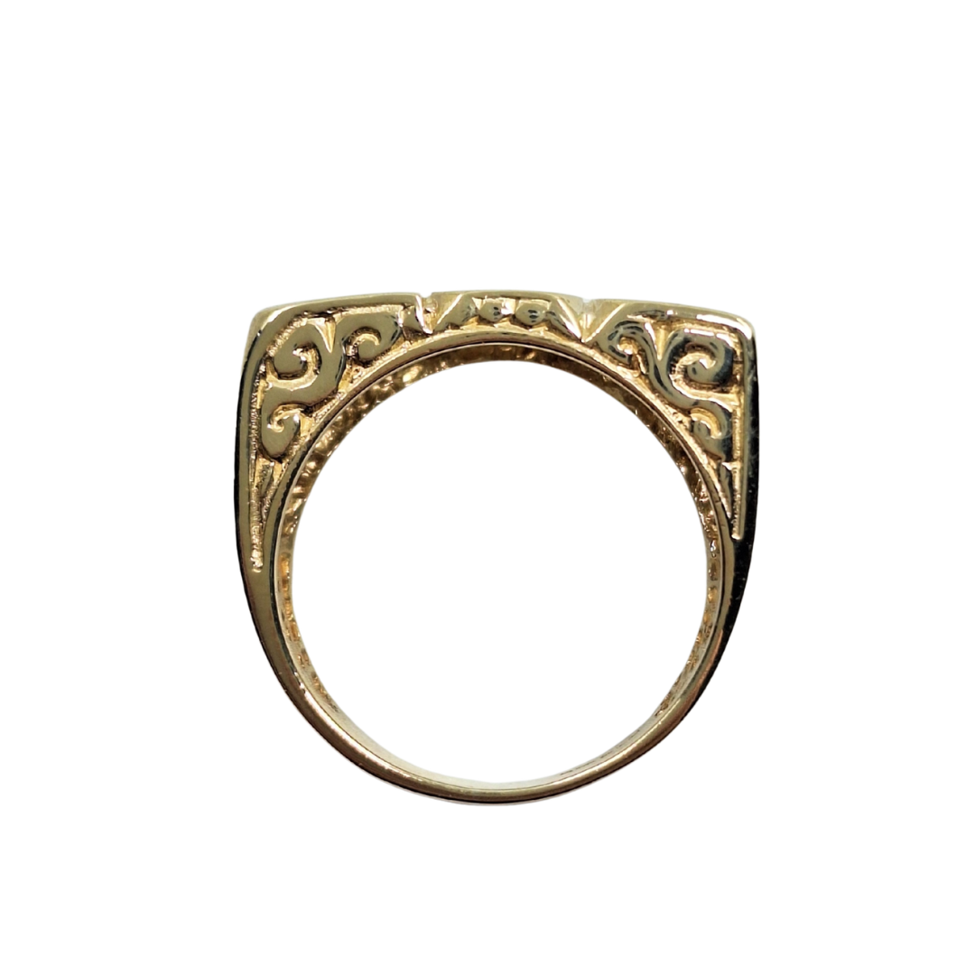 9ct Yellow Gold Dad Ring