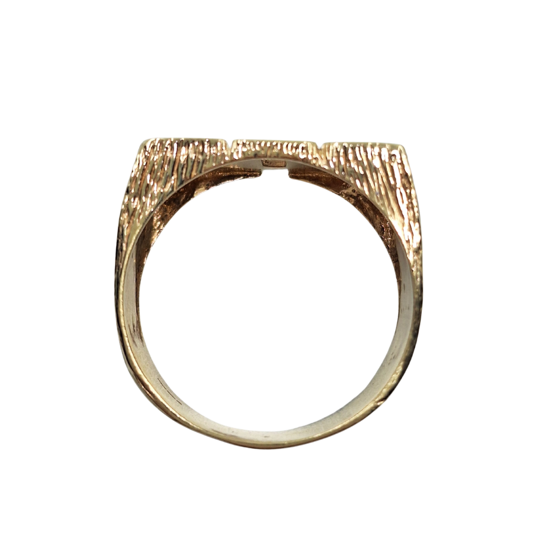 9ct Yellow Gold Dad Ring