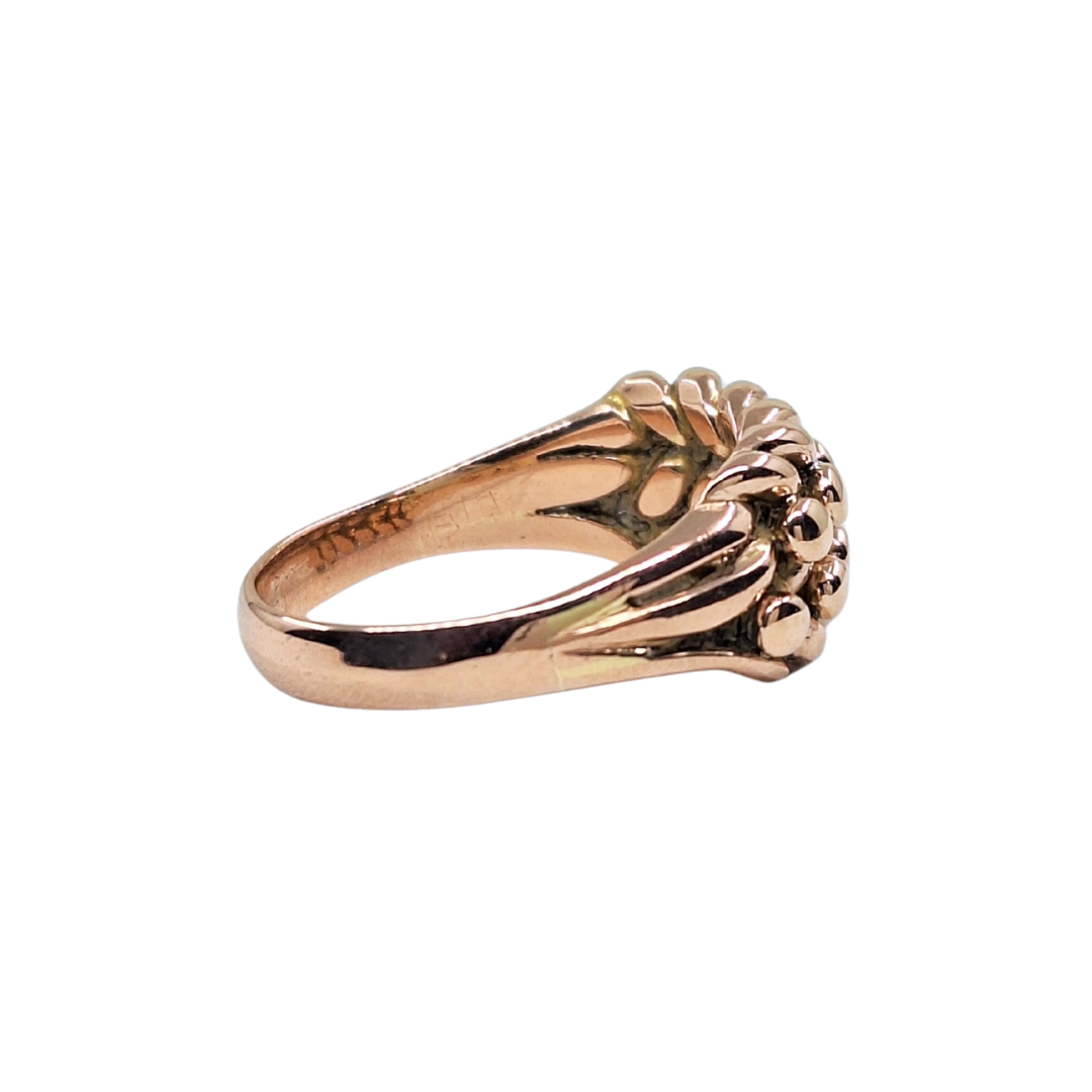 9ct Rose Gold Keeper Ring