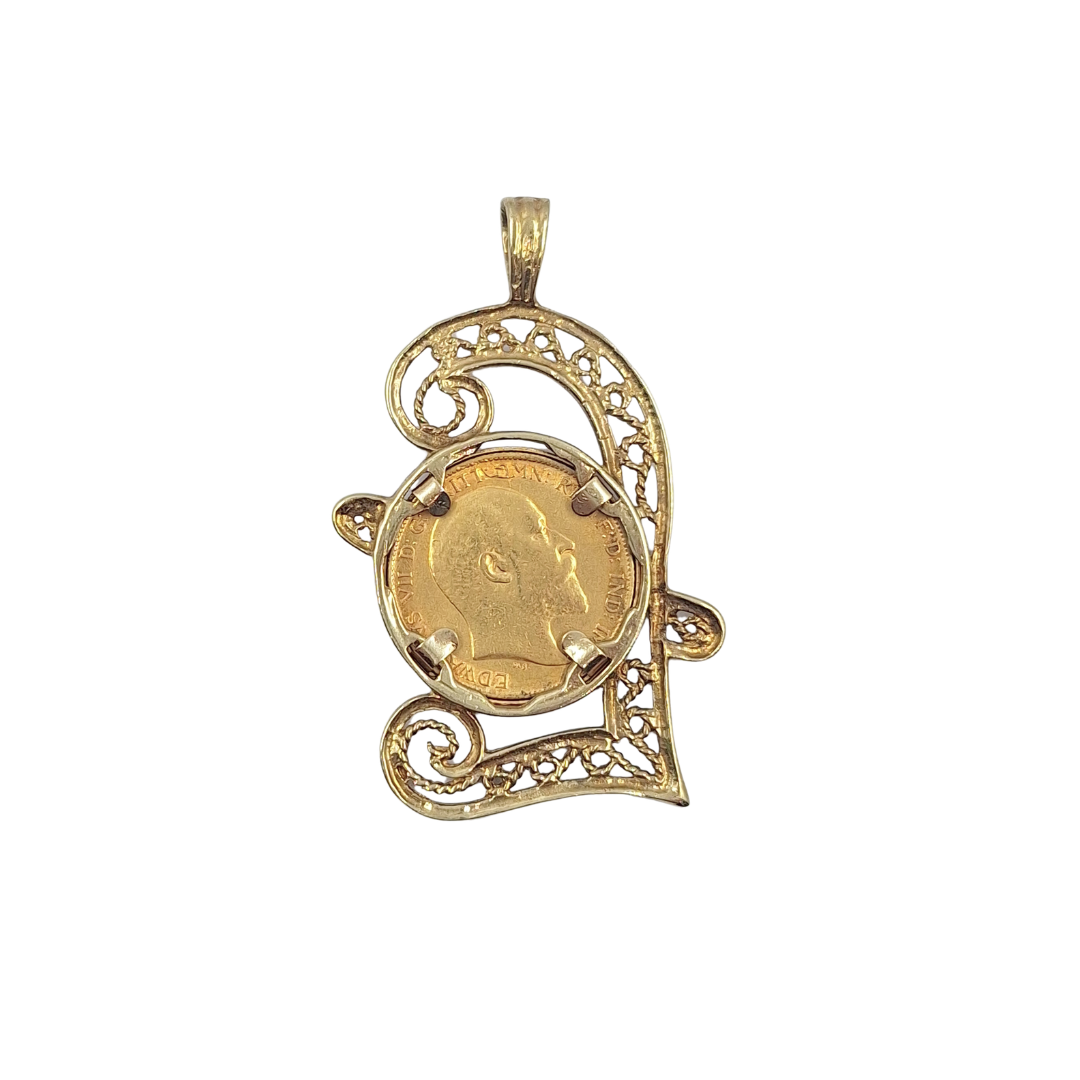 Half Sovereign 1908 Pendant
