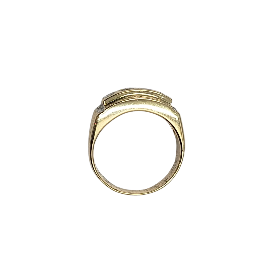 18ct Yellow Gold Four Diamond Ring