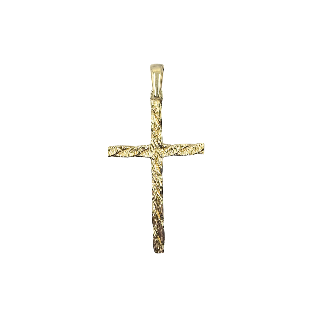 9ct Yellow Gold Crucifix Cross Pendant