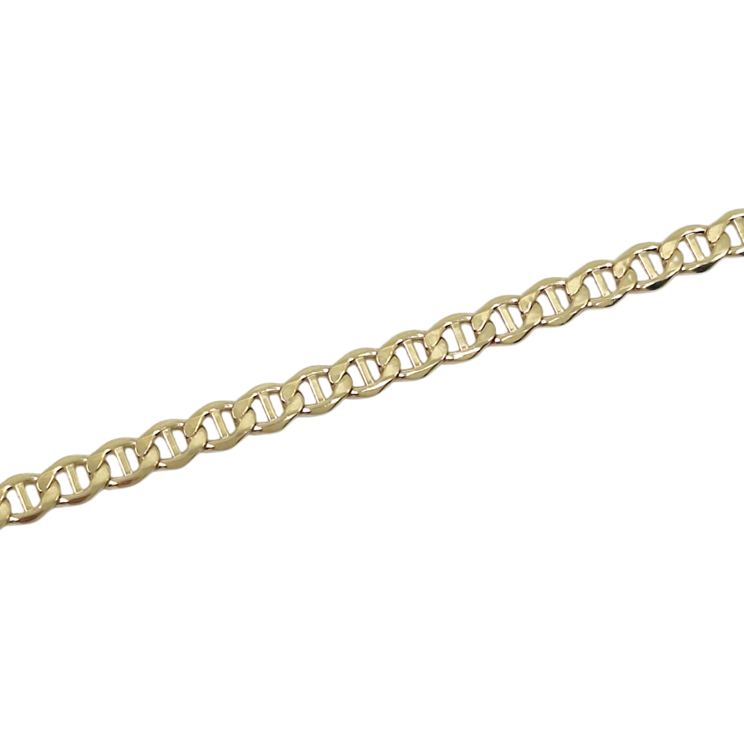 9ct Yellow Gold Anchor Chain 18"