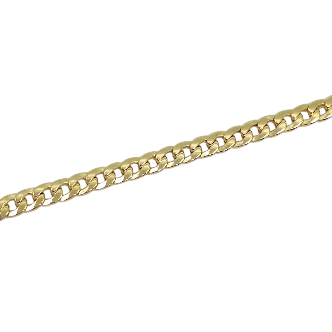 9ct Yellow Gold Curb Chain 20"
