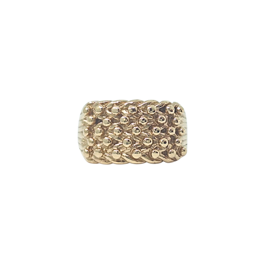 9ct Yellow Gold Keeper Ring