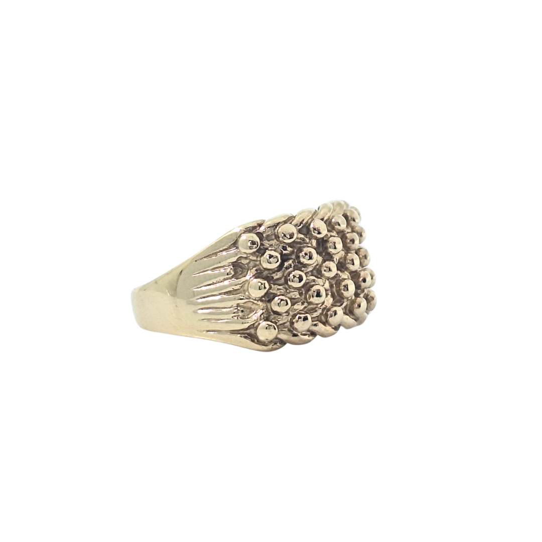 9ct Yellow Gold Keeper Ring