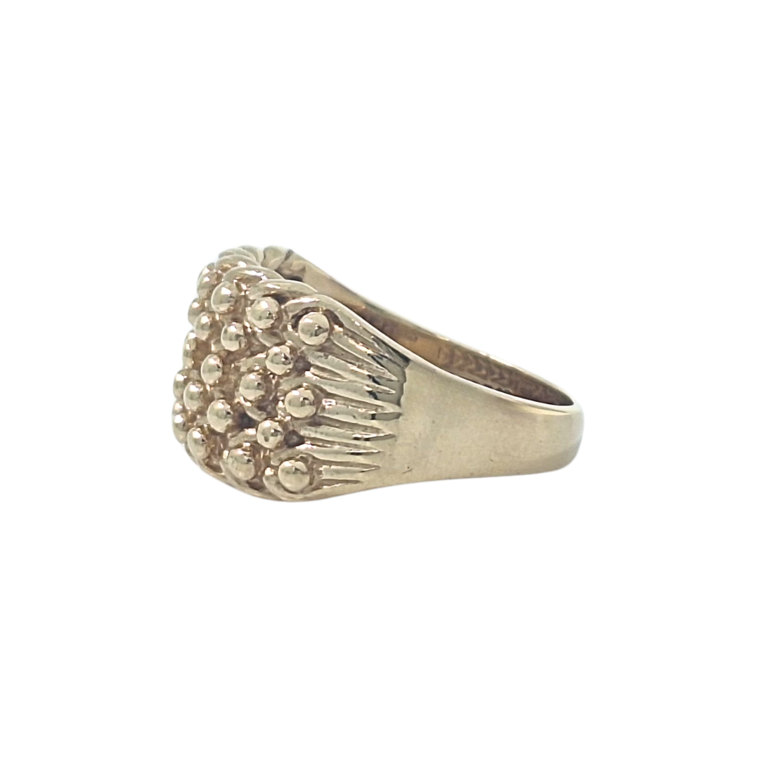 9ct Yellow Gold Keeper Ring