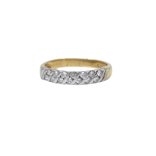 18ct Yellow Gold Diamond Eternity Ring