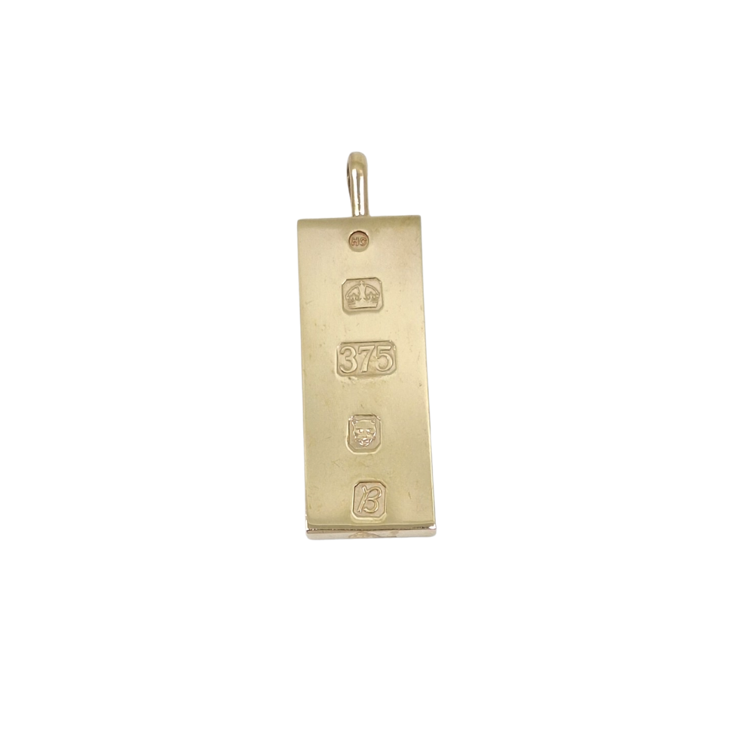 9ct Yellow Gold Ingot