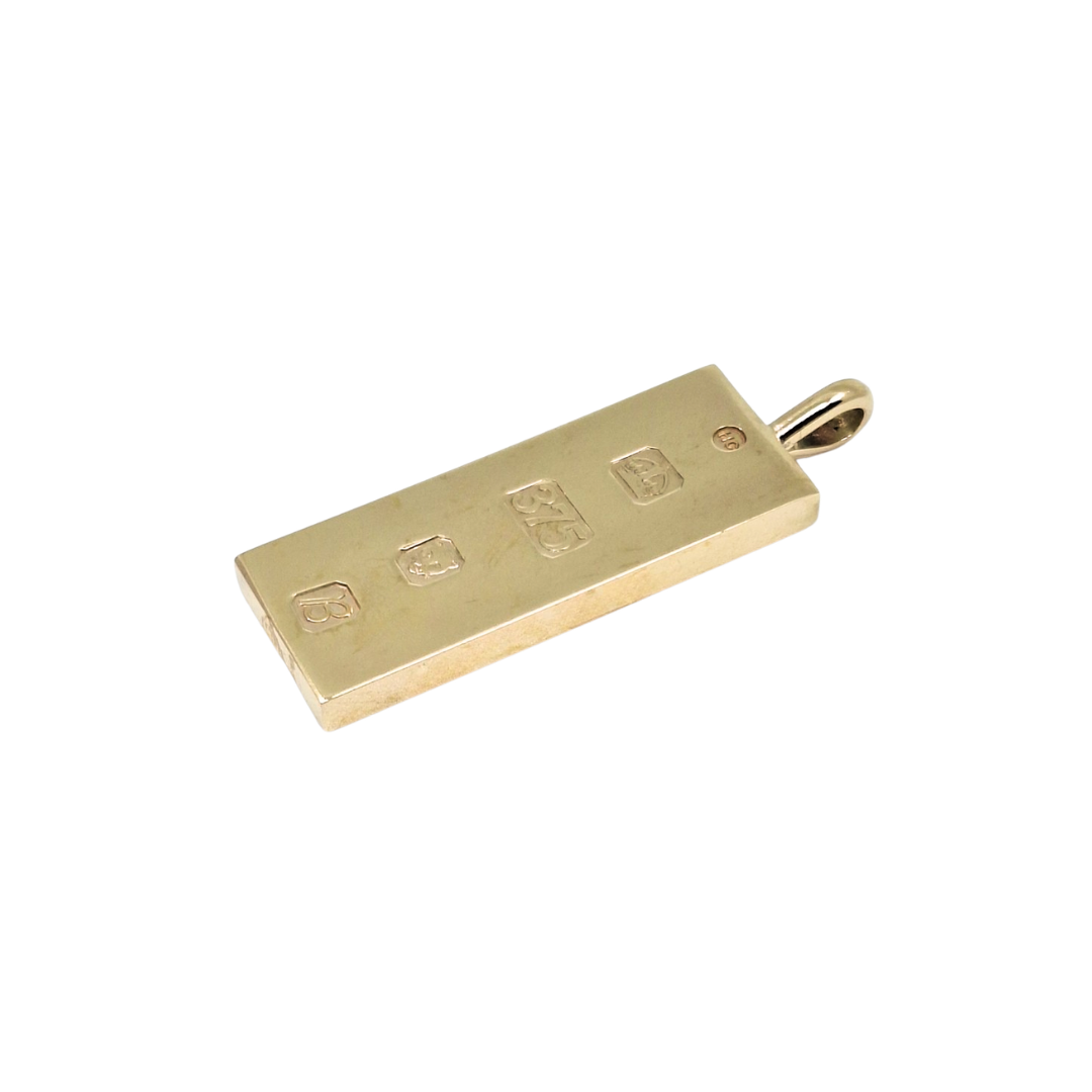 9ct Yellow Gold Ingot