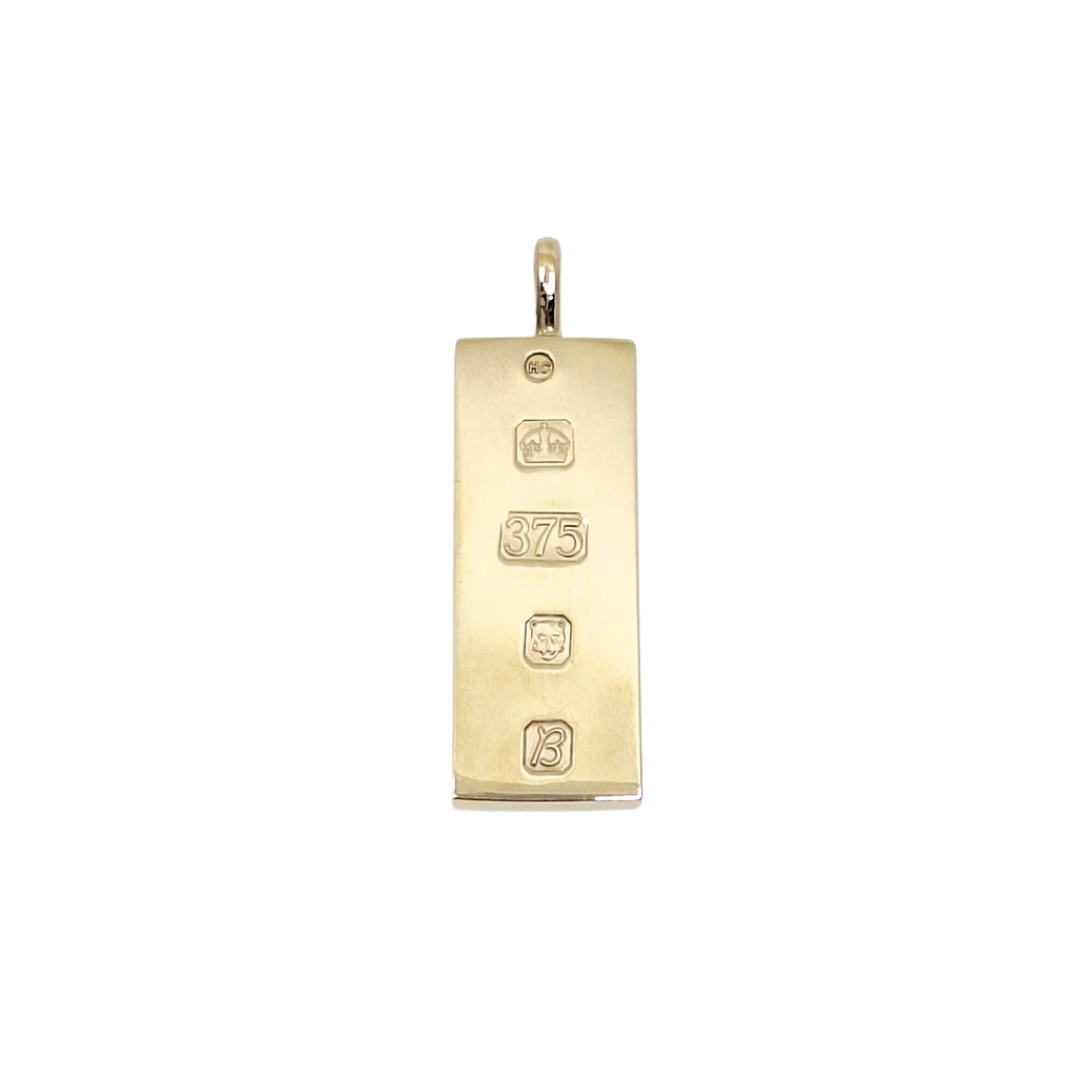 9ct Yellow Gold Ingot