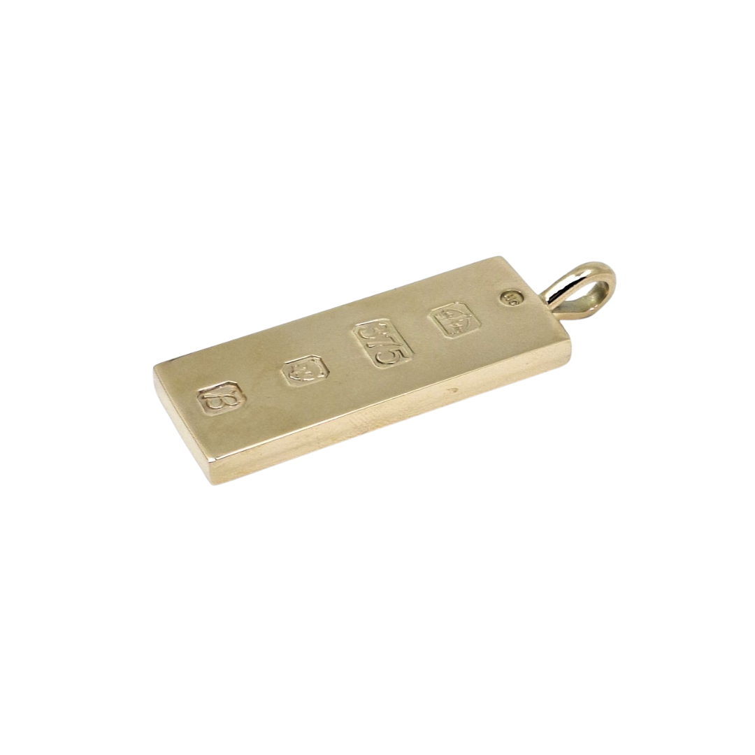 9ct Yellow Gold Ingot