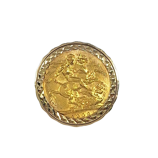Full Sovereign Ring 1909