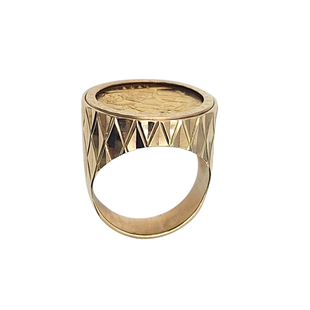 Full Sovereign Ring 1909