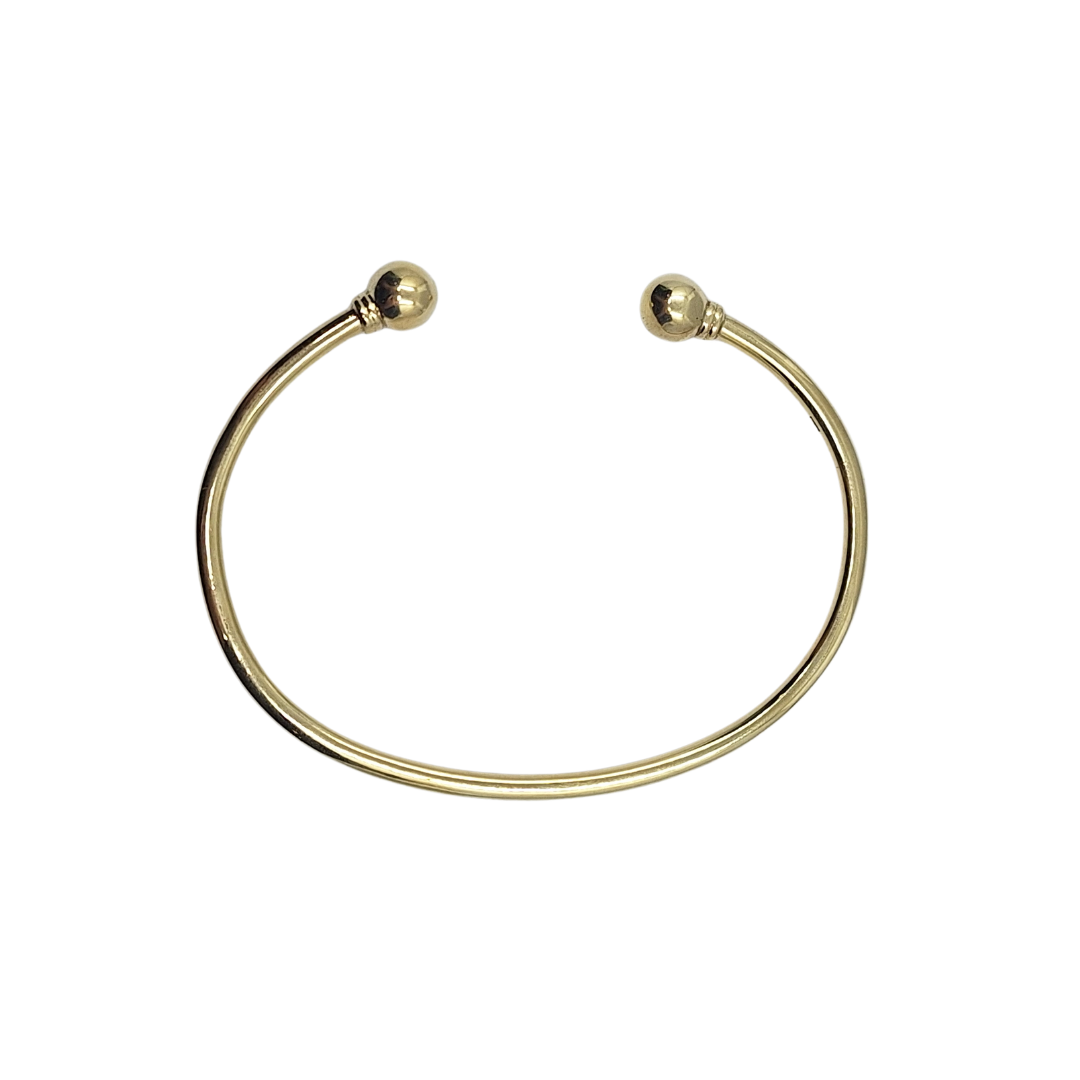 9ct Yellow Gold Torque Bangle