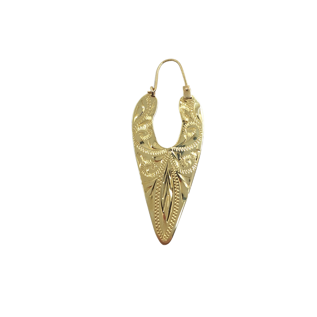 14ct Yellow Gold Spanish Style Earrings
