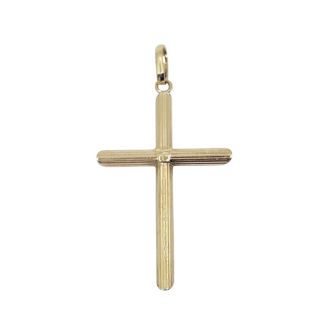 9ct Yellow Gold Cross