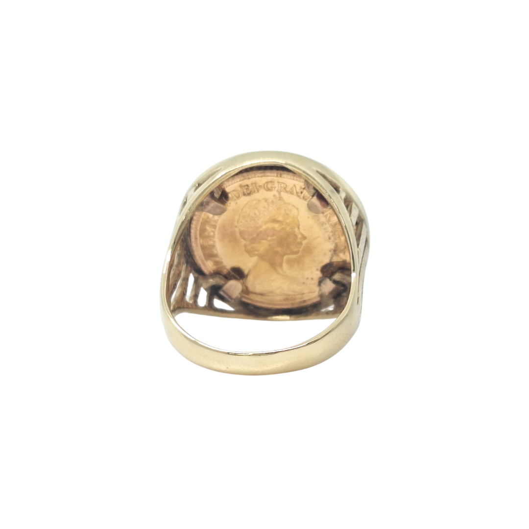 Half Sovereign Ring 1982