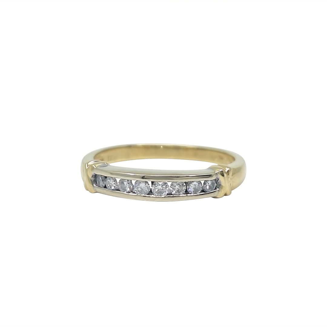18ct Yellow Gold Diamond Eternity Ring