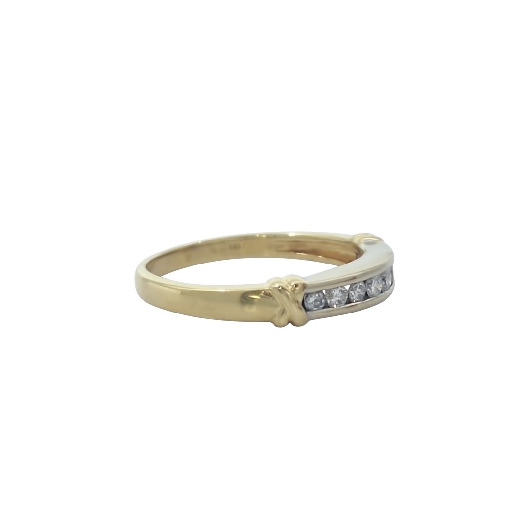 18ct Yellow Gold Diamond Eternity Ring