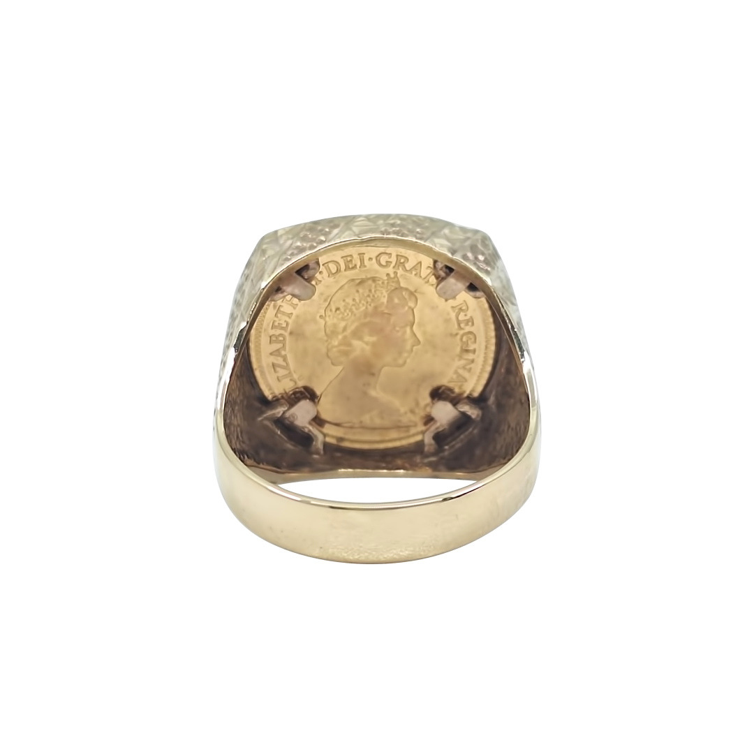 Half Sovereign Ring 1982