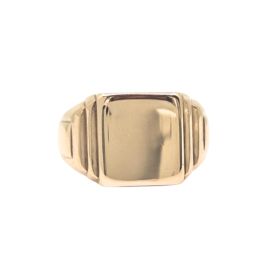 9ct Yellow Gold Signet Ring