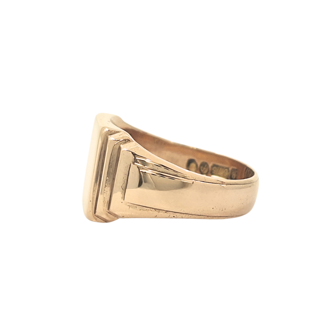 9ct Yellow Gold Signet Ring