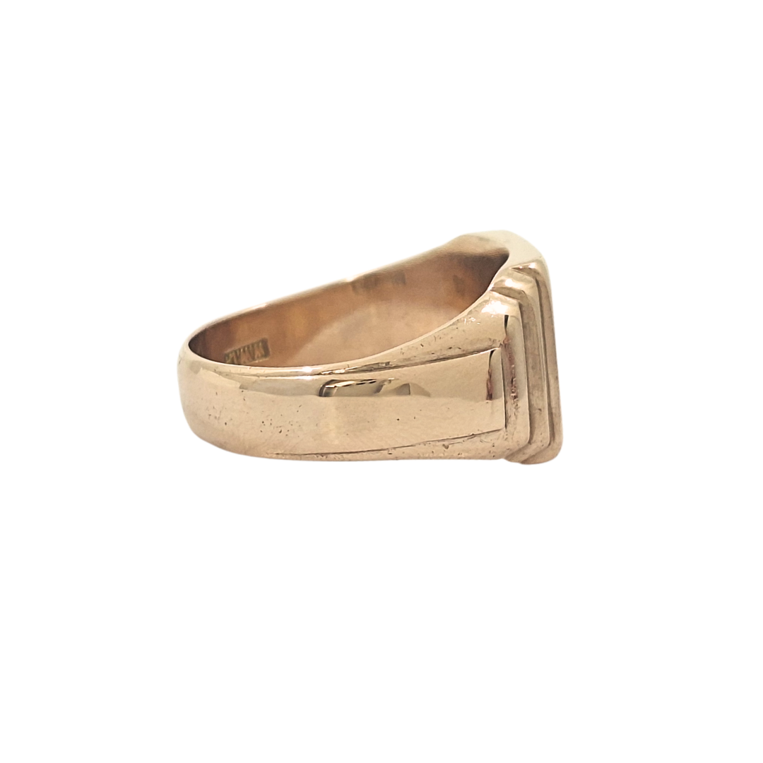 9ct Yellow Gold Signet Ring
