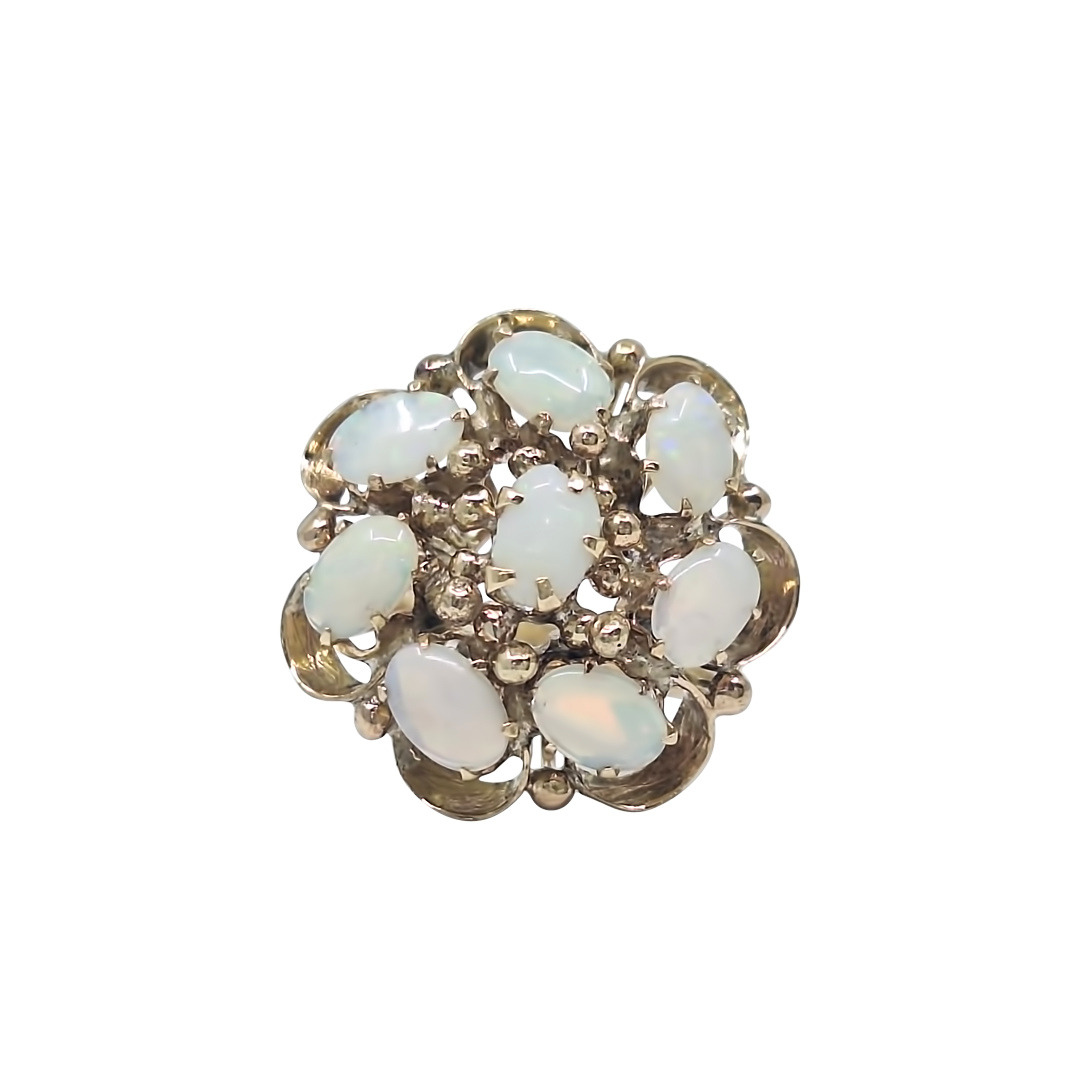 18ct Yellow Gold Opal Ring