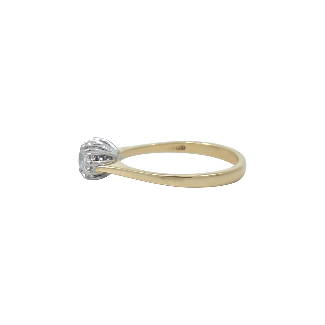 18ct Yellow Gold Three Stone Diamond Ring