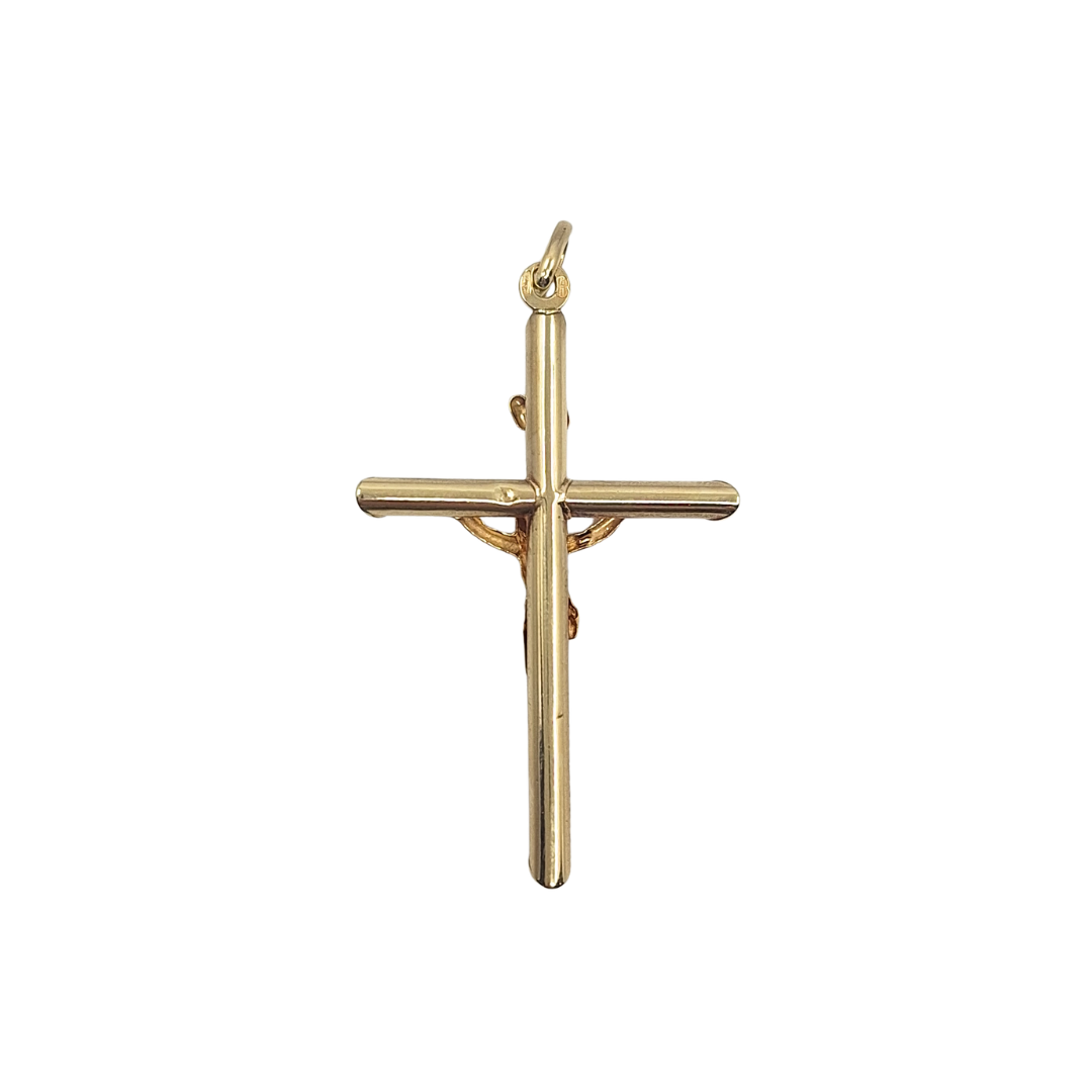 9ct Yellow Gold Crucifix