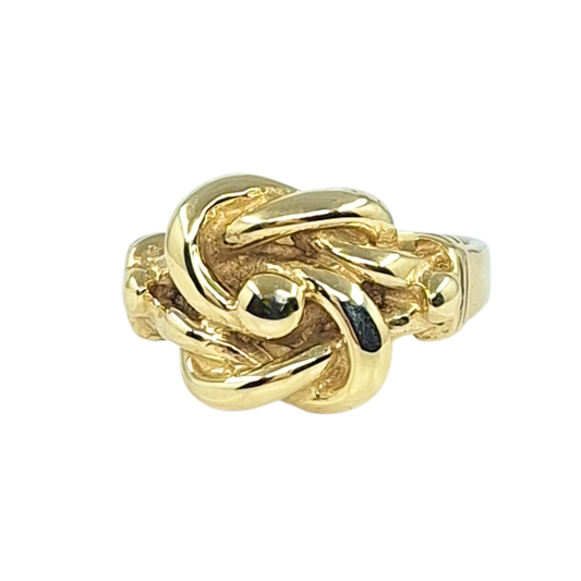 9ct Yellow Gold Knot Ring