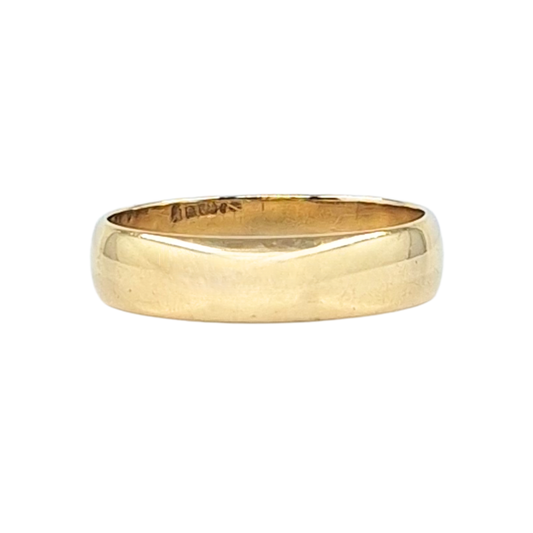 9ct Yellow Gold Wedding Band